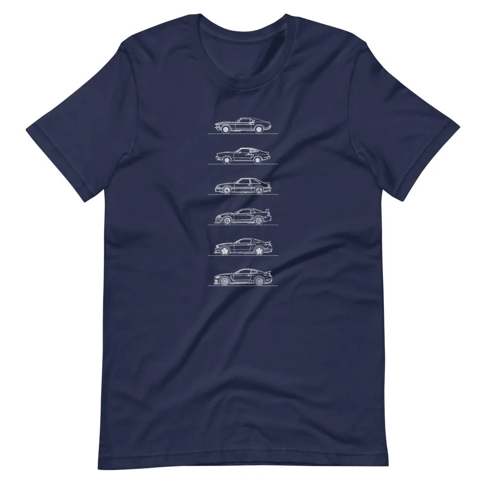 Ford Mustang Outline T-shirt