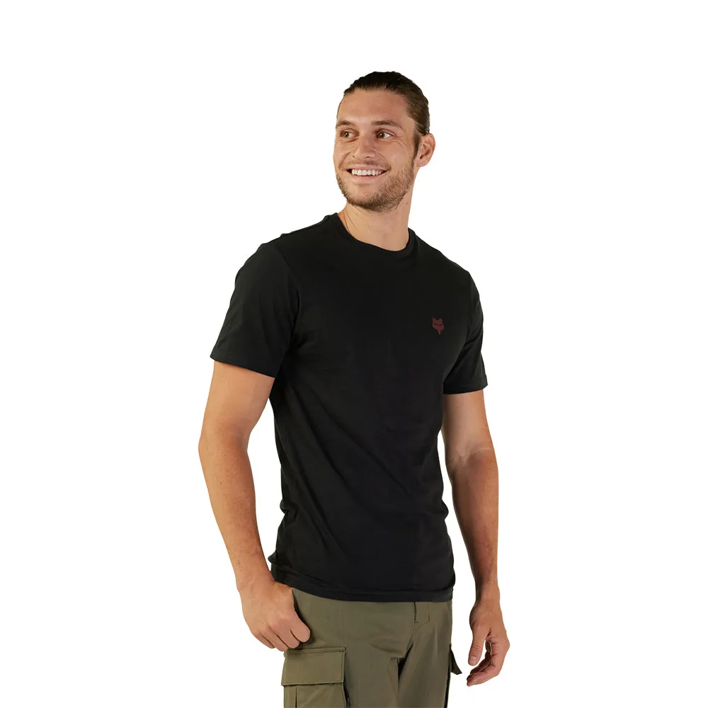 FOX FADED OUT SS PREMIUM TEE [BLACK]