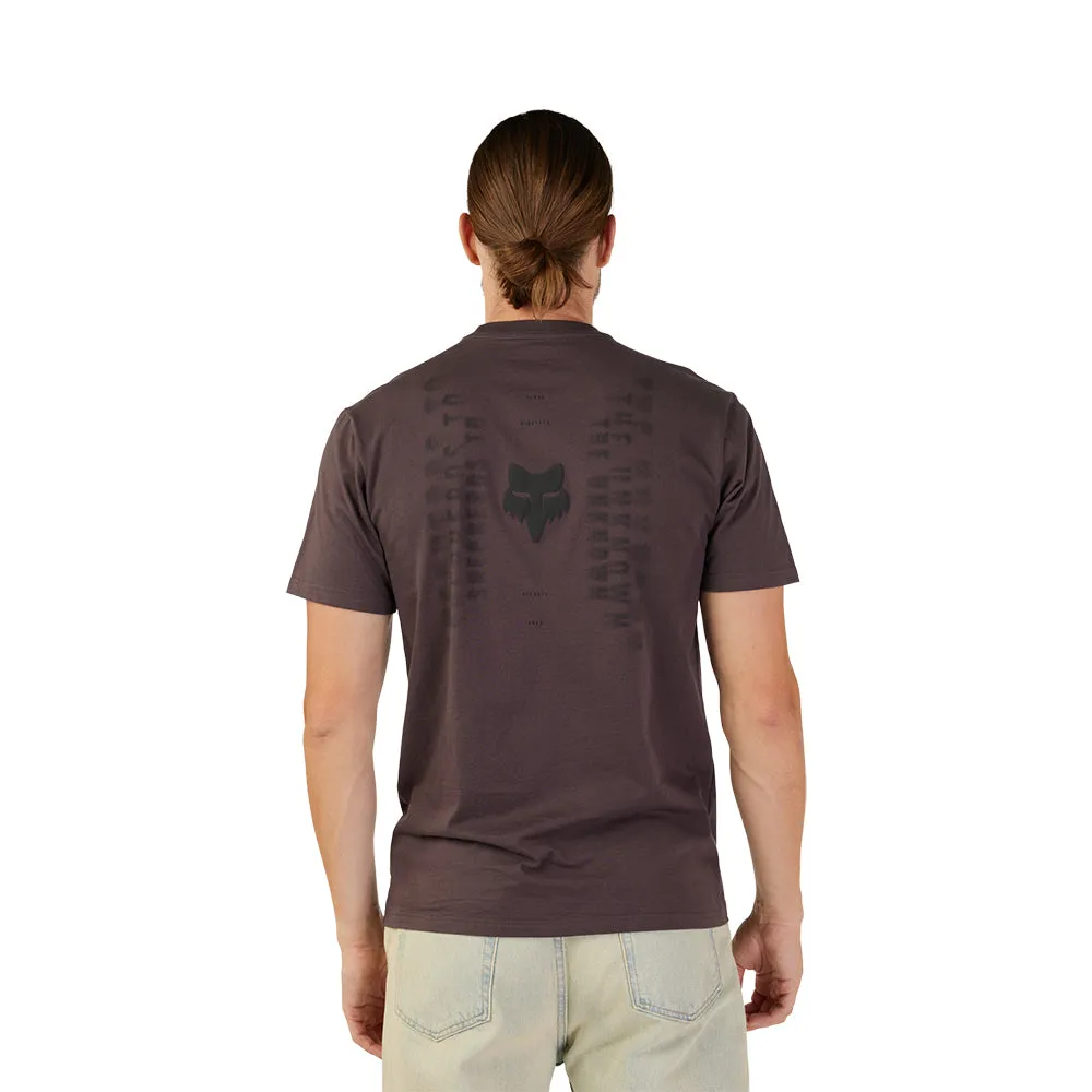 Fox Faded Out Ss Premium Tee - Purple