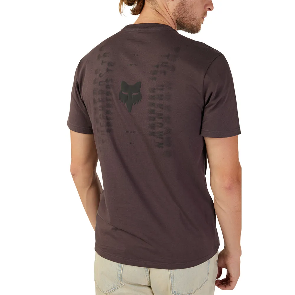 Fox Faded Out Ss Premium Tee - Purple