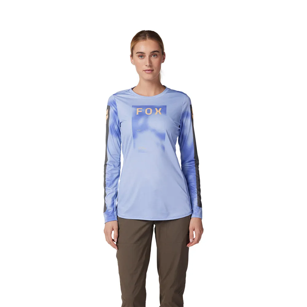 Fox Womens Ranger Ls Jersey Taunt - Tulip