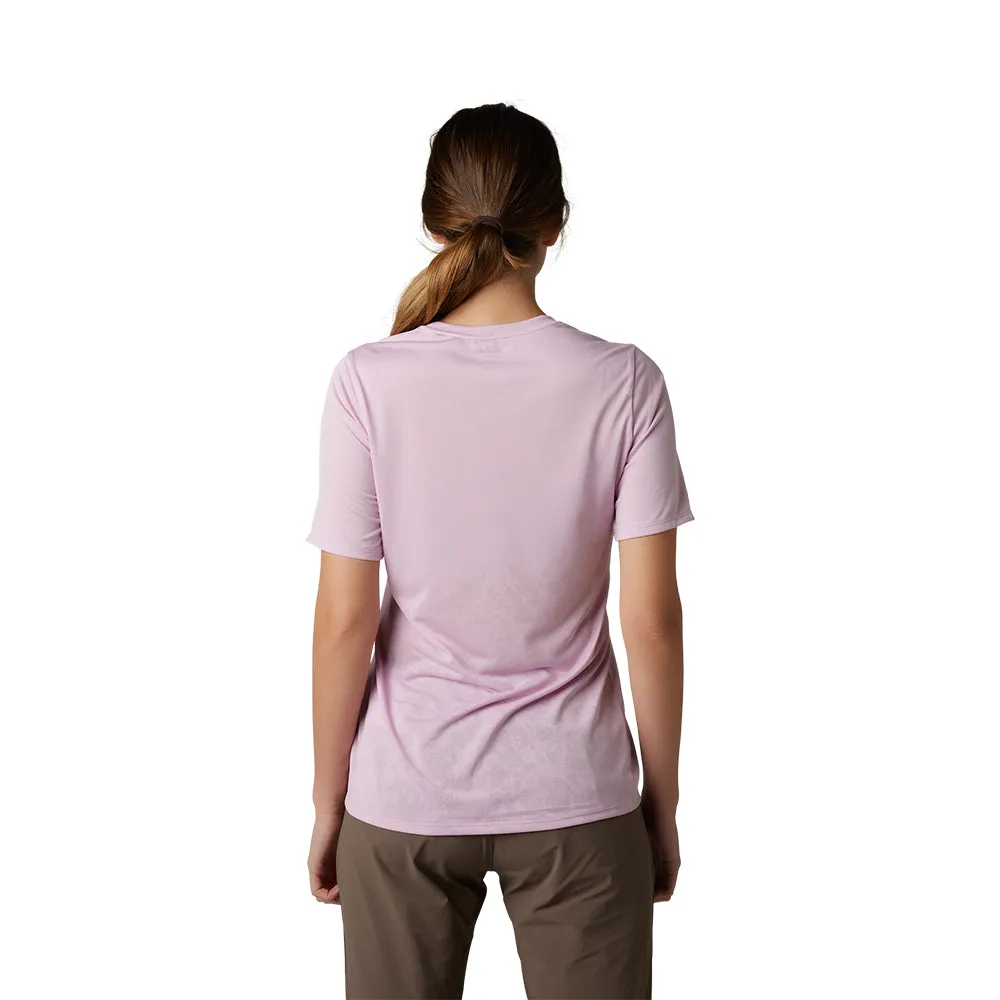 Fox Womens Ranger Tru Dri Ss Jersey [Blush]