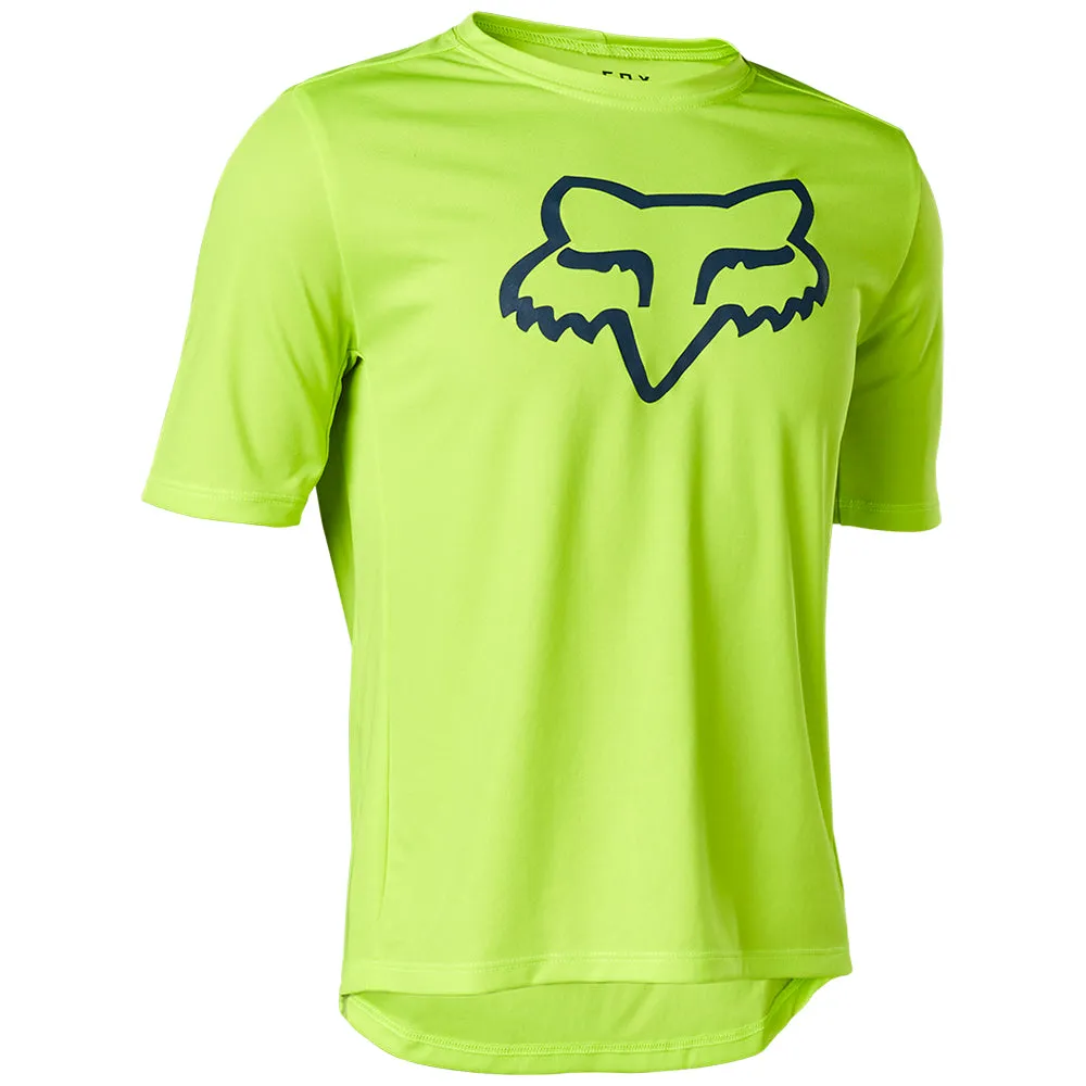 Fox Youth Ranger Ss Jersey [Flo Yellow]