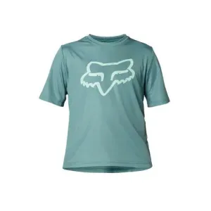 Fox Youth Ranger Ss Jersey Seafoam