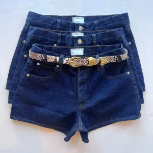 Fr40002 Hang Short - Dark Wash