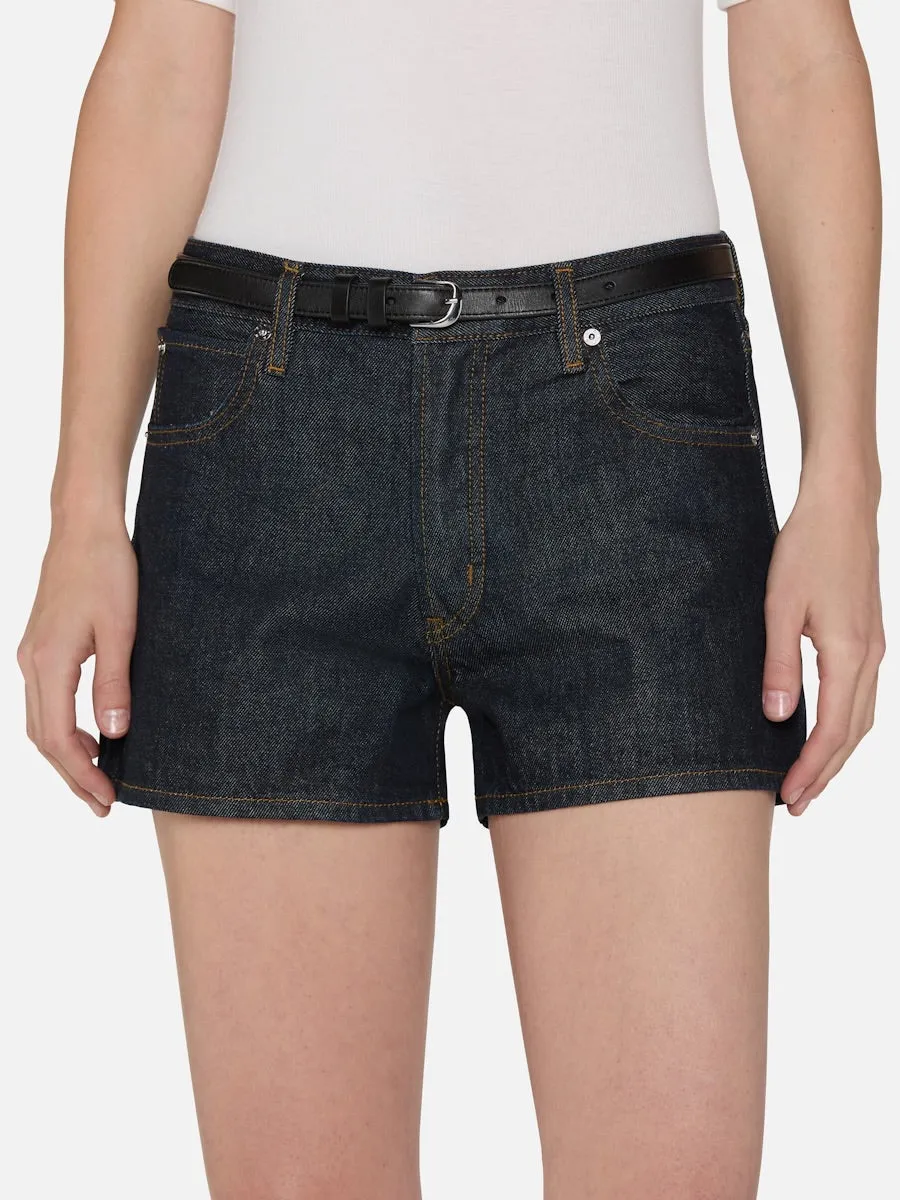 Fr40002 Hang Short - Dark Wash