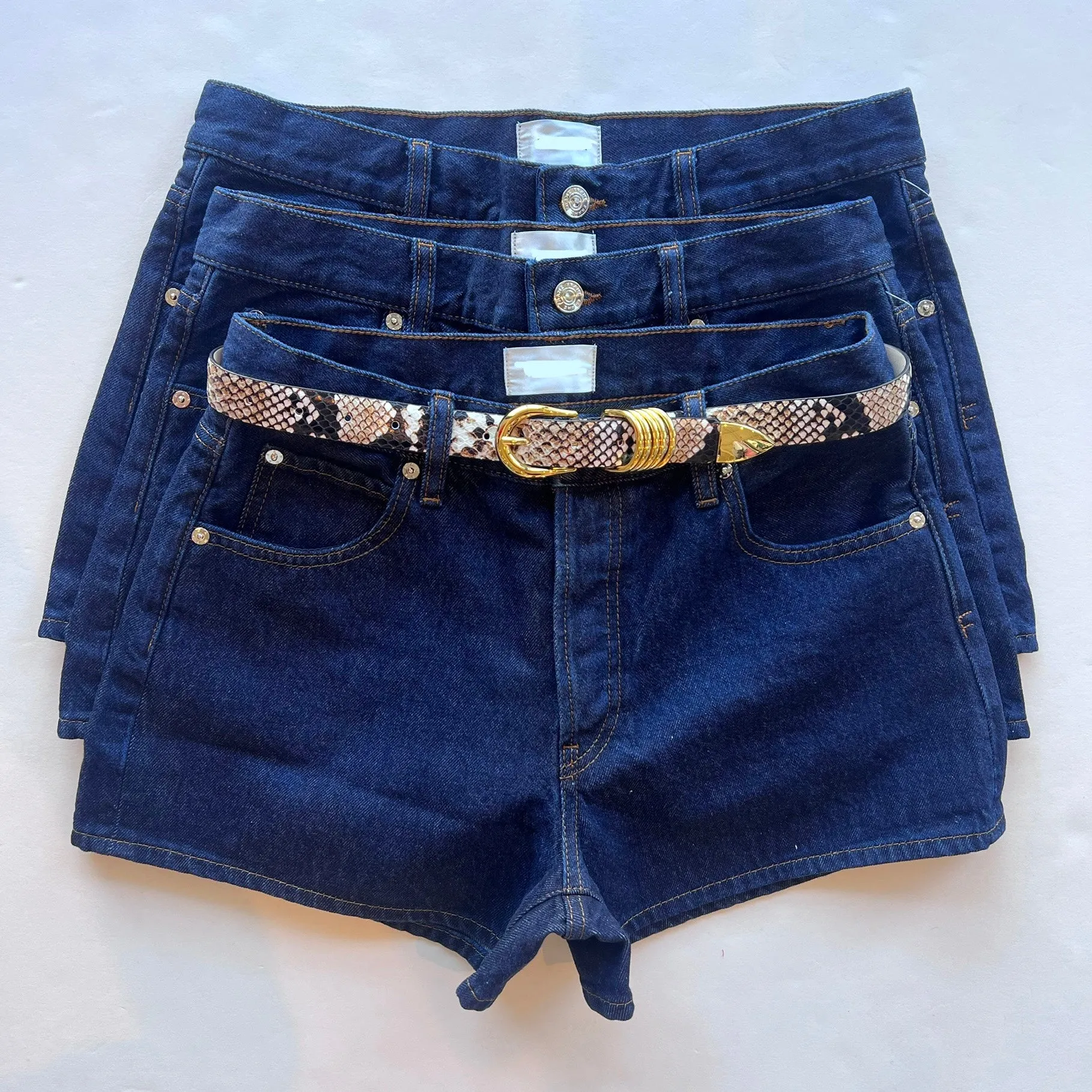 Fr40002 Hang Short - Dark Wash