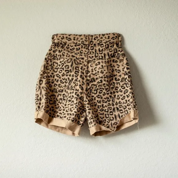 Free People Printed Dogtown Cut Off Shorts
