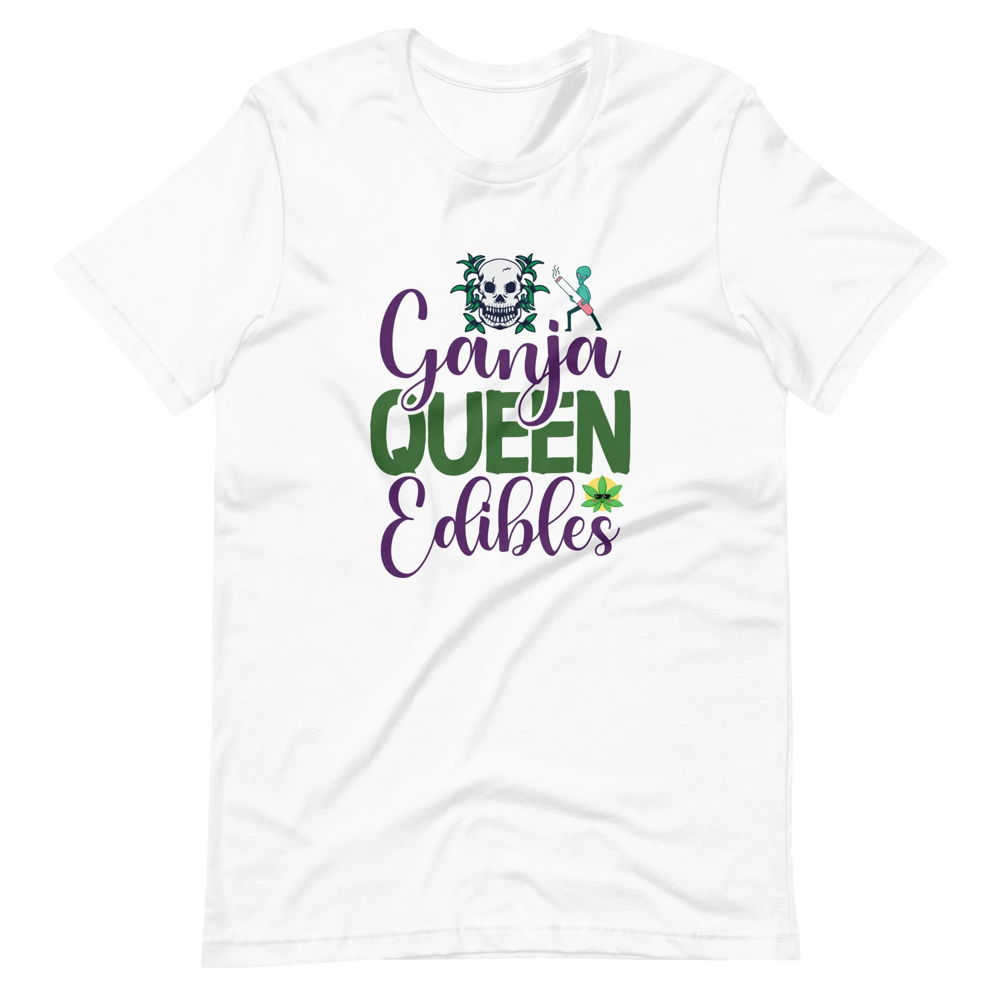 Ganja-Queen-Edibles t-shirt