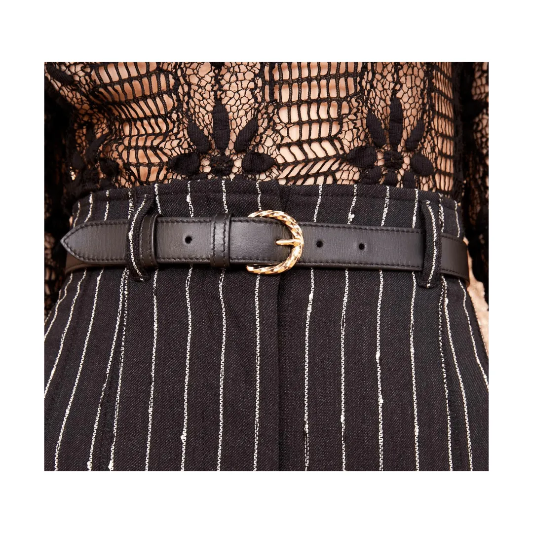 GIA TWISTED BUCKLE BELT