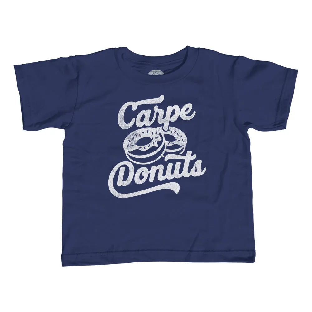 Girl's Carpe Donuts T-Shirt - Unisex Fit - Funny Donut Shirt