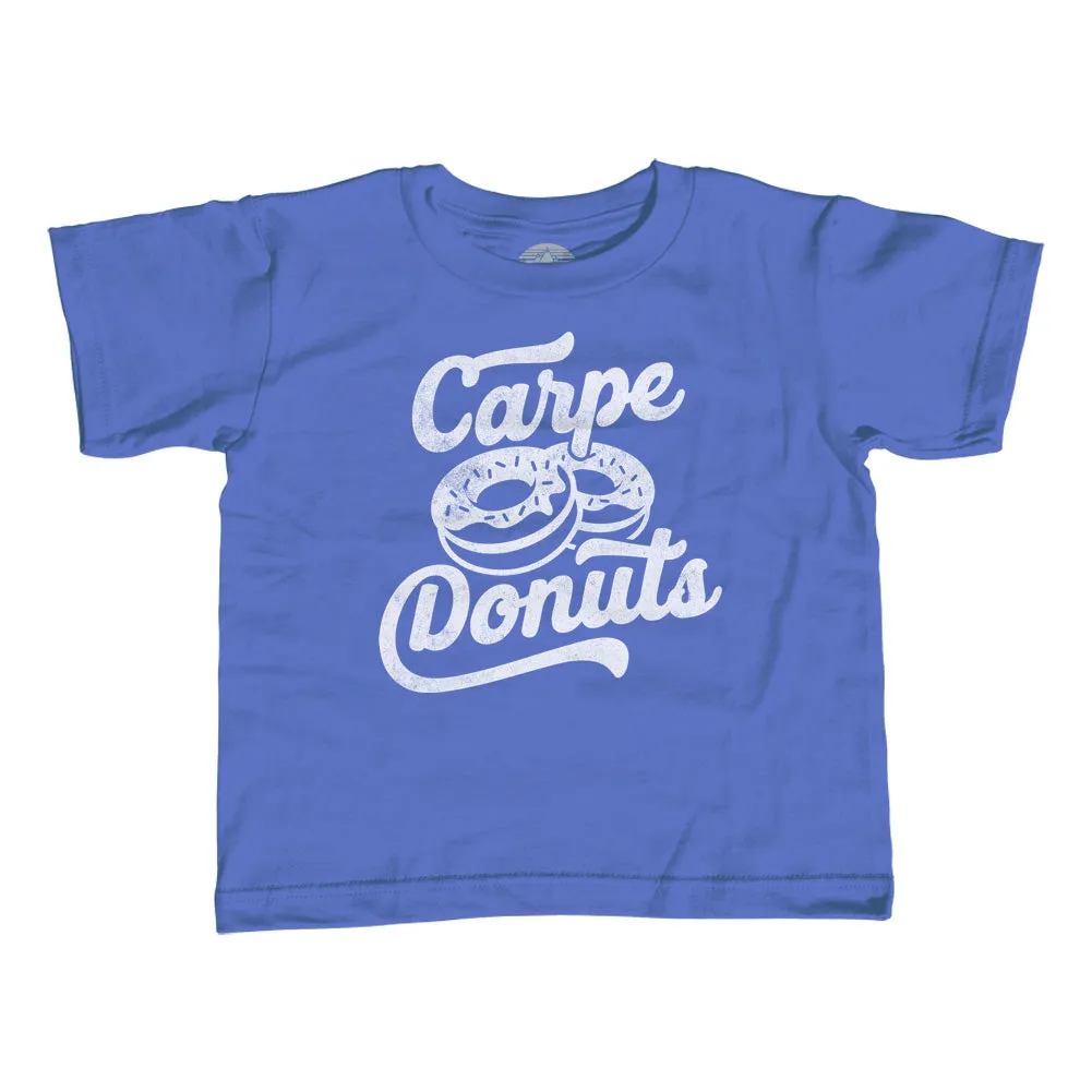 Girl's Carpe Donuts T-Shirt - Unisex Fit - Funny Donut Shirt