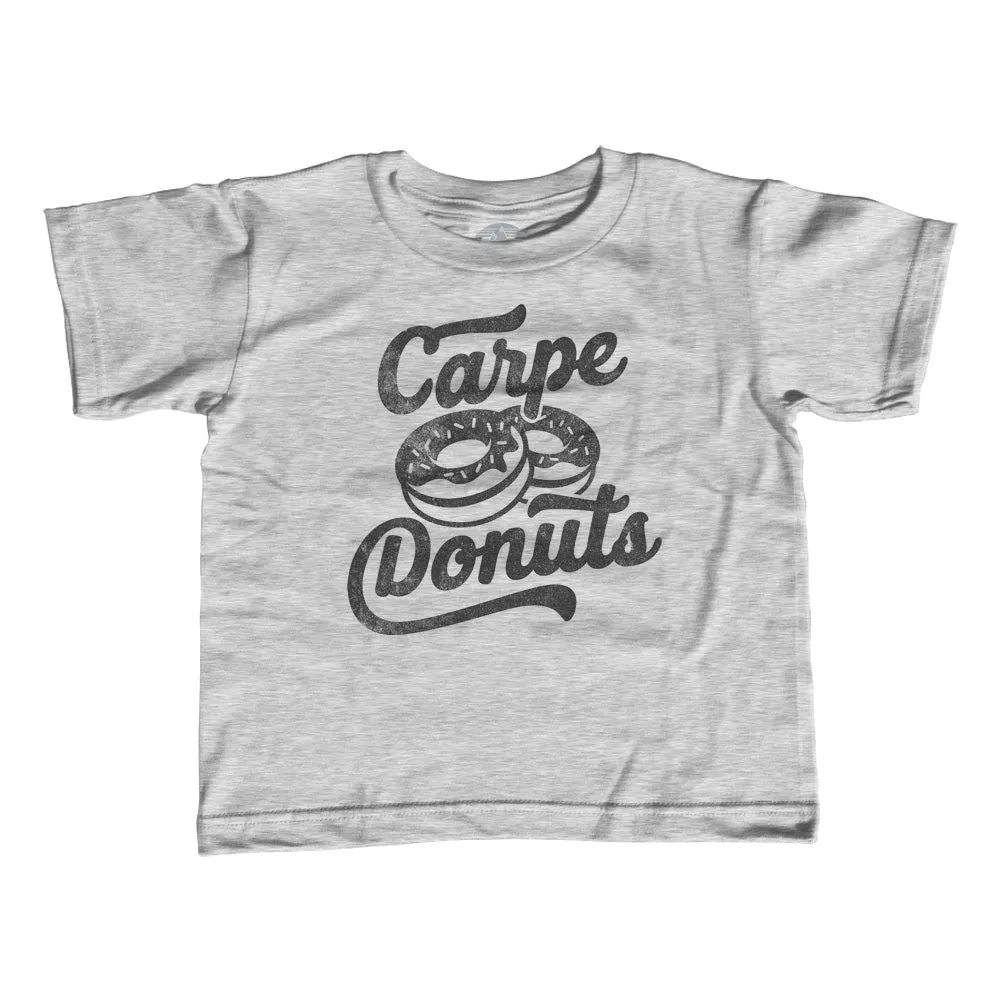 Girl's Carpe Donuts T-Shirt - Unisex Fit - Funny Donut Shirt
