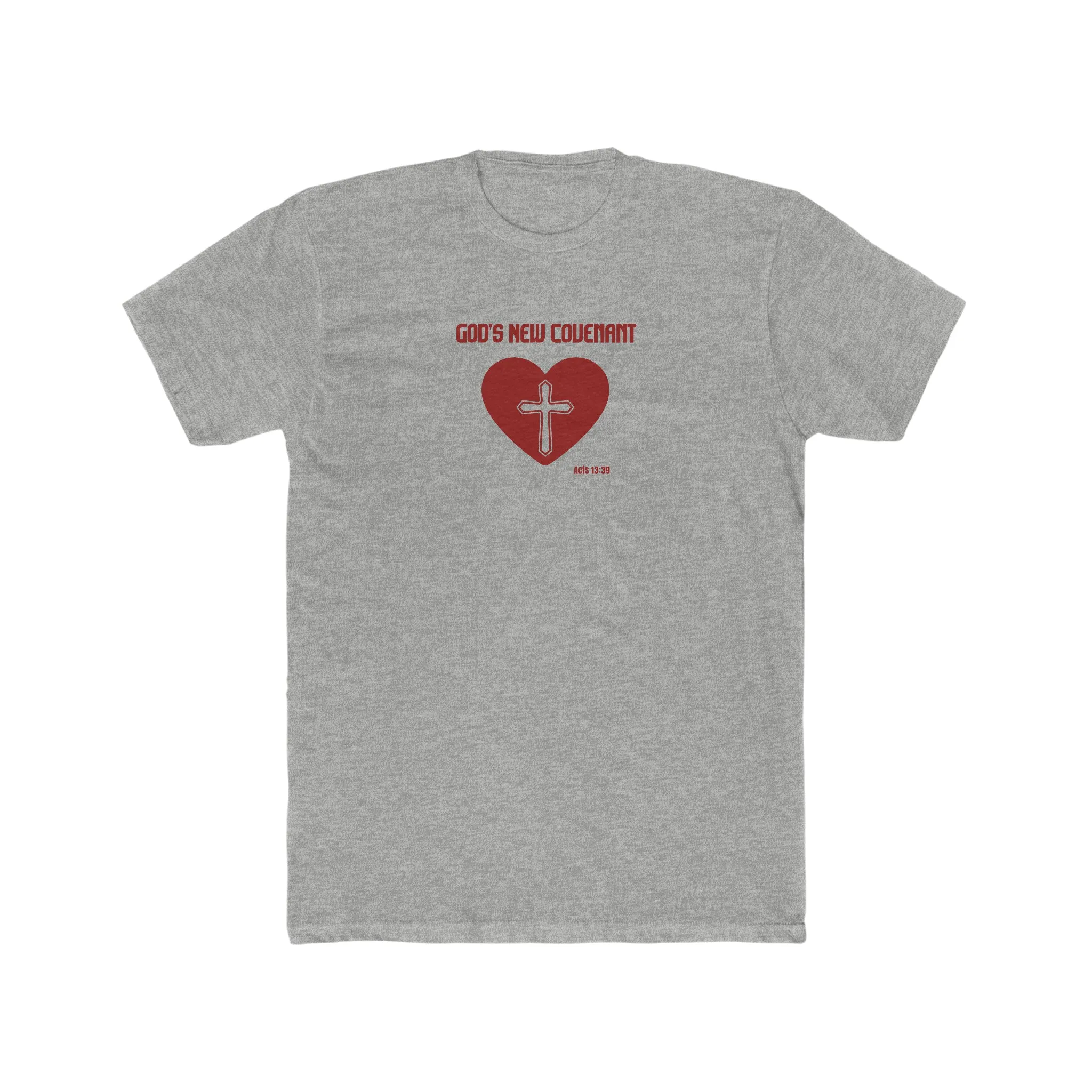 God’s New Covenant Men's Cotton Crew Tee