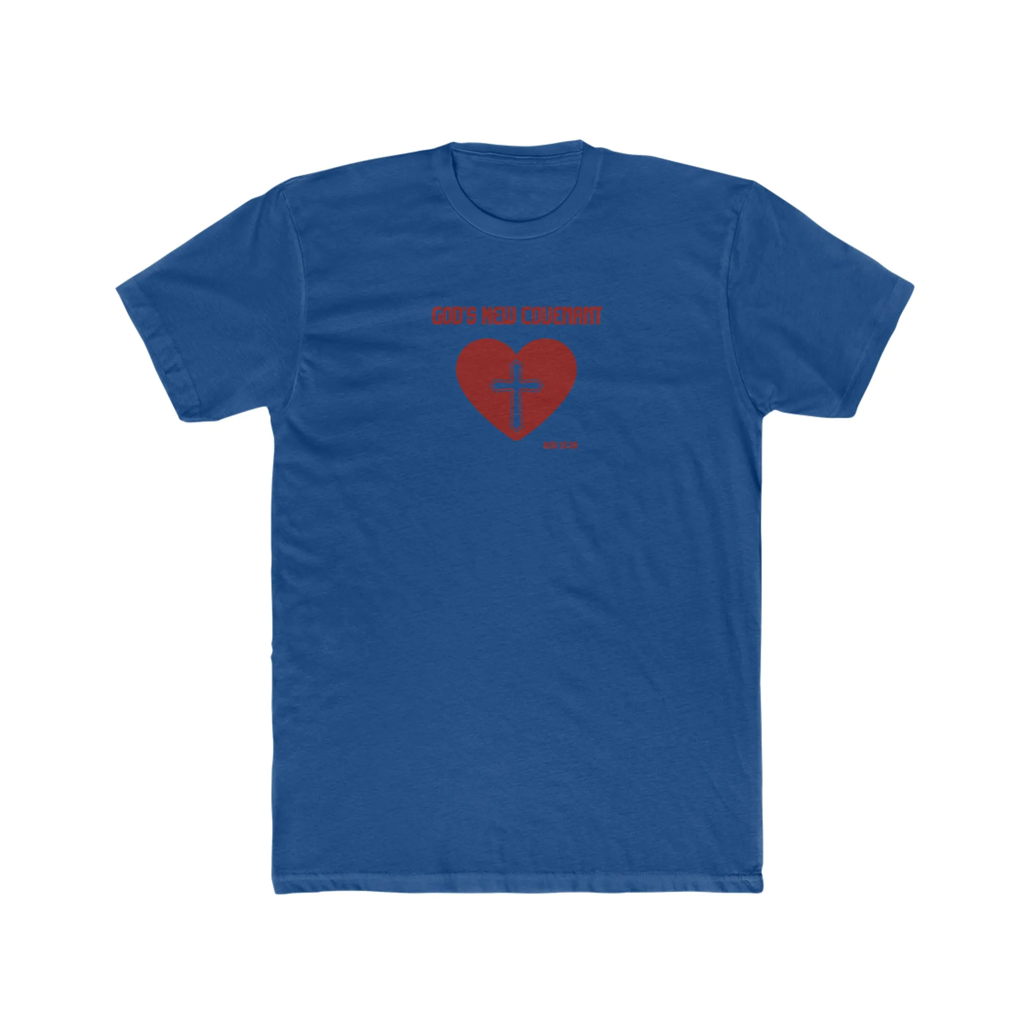 God’s New Covenant Men's Cotton Crew Tee
