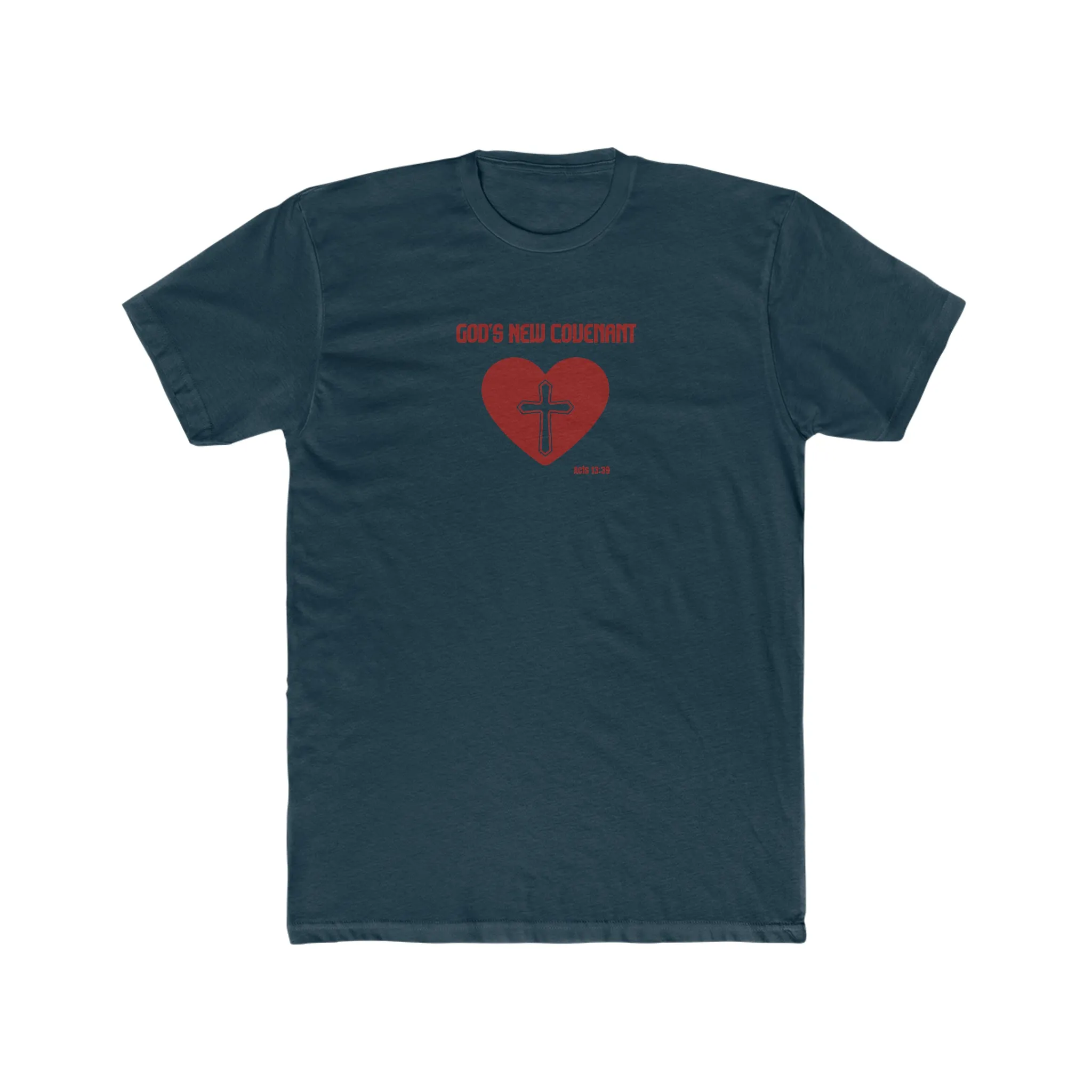 God’s New Covenant Men's Cotton Crew Tee