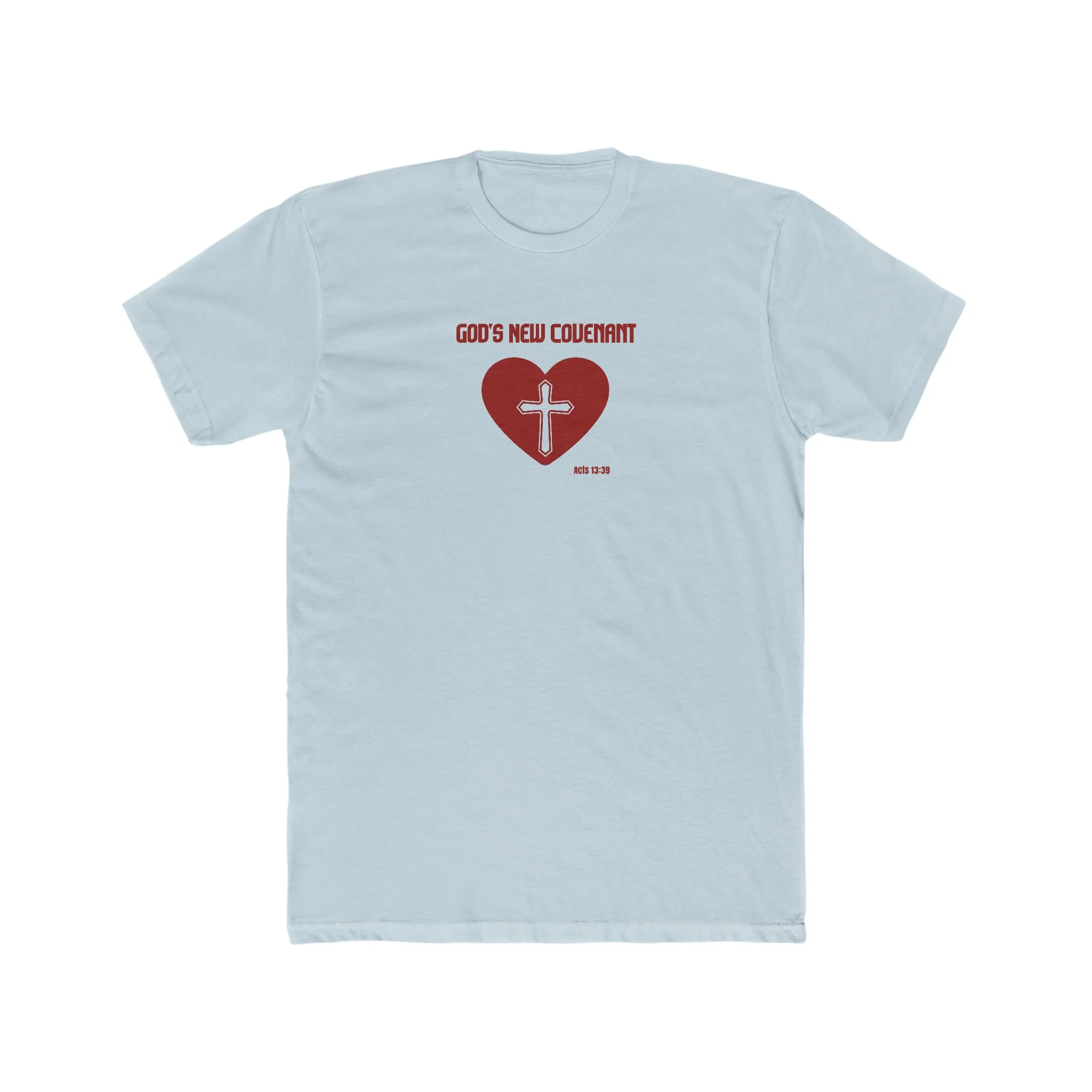 God’s New Covenant Men's Cotton Crew Tee