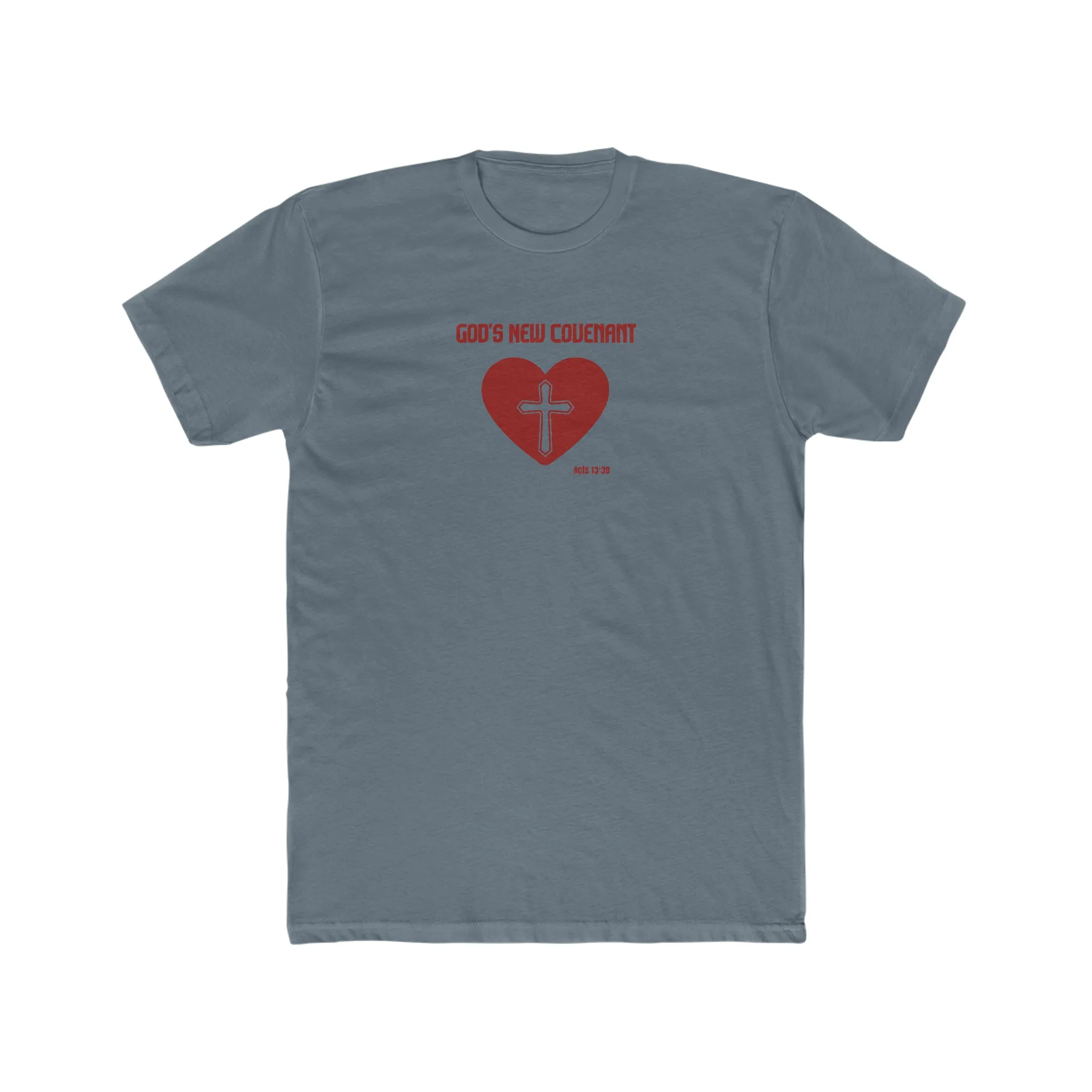 God’s New Covenant Men's Cotton Crew Tee
