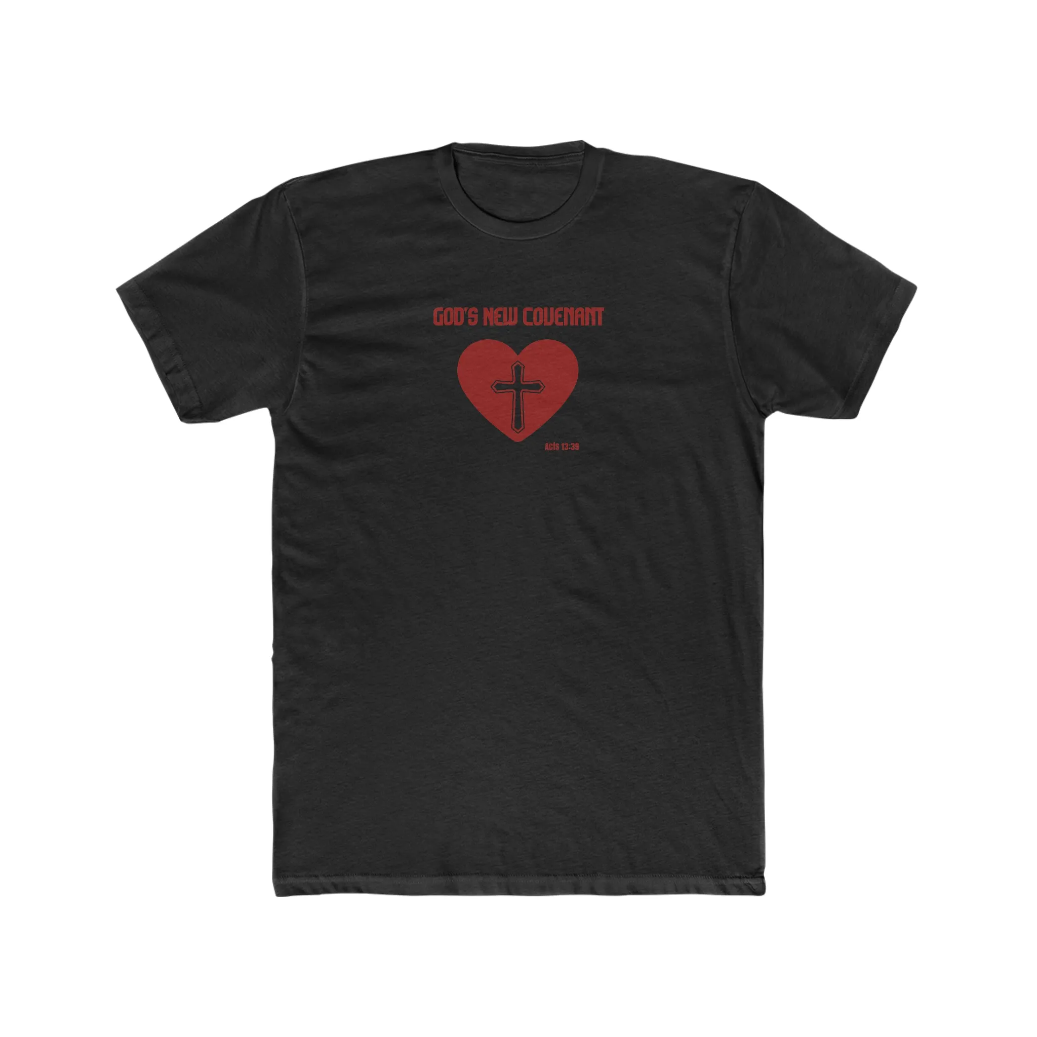 God’s New Covenant Men's Cotton Crew Tee