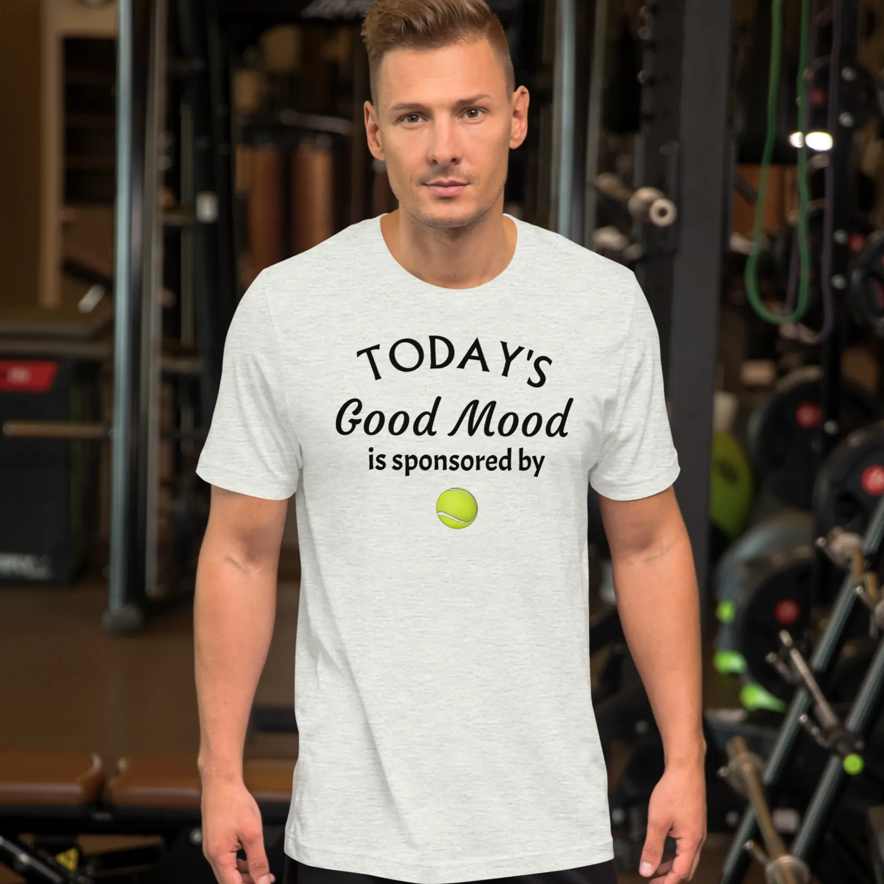 Good Mood by Tennis Balls T-Shirts - LIght