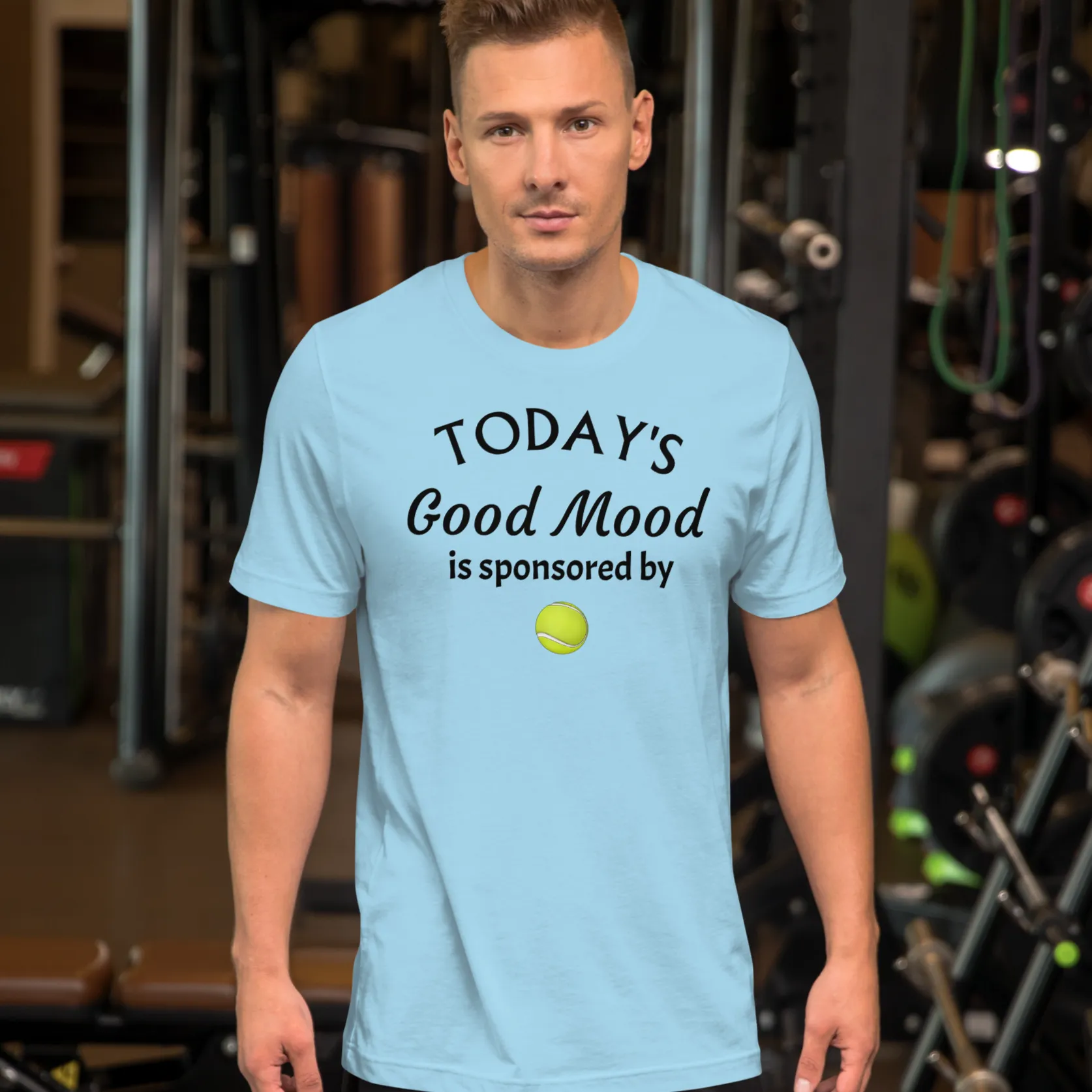 Good Mood by Tennis Balls T-Shirts - LIght