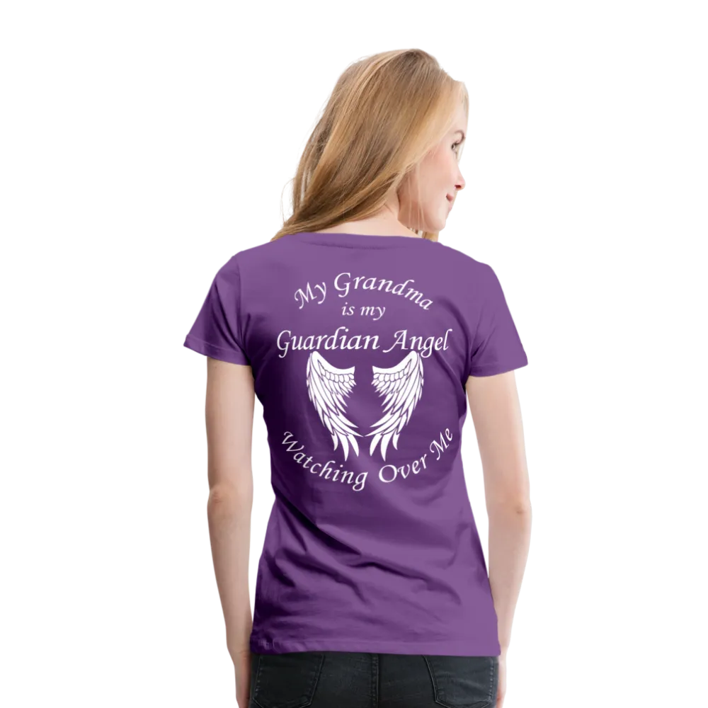Grandma Guardian Angel Women’s Premium T-Shirt (CK3572)