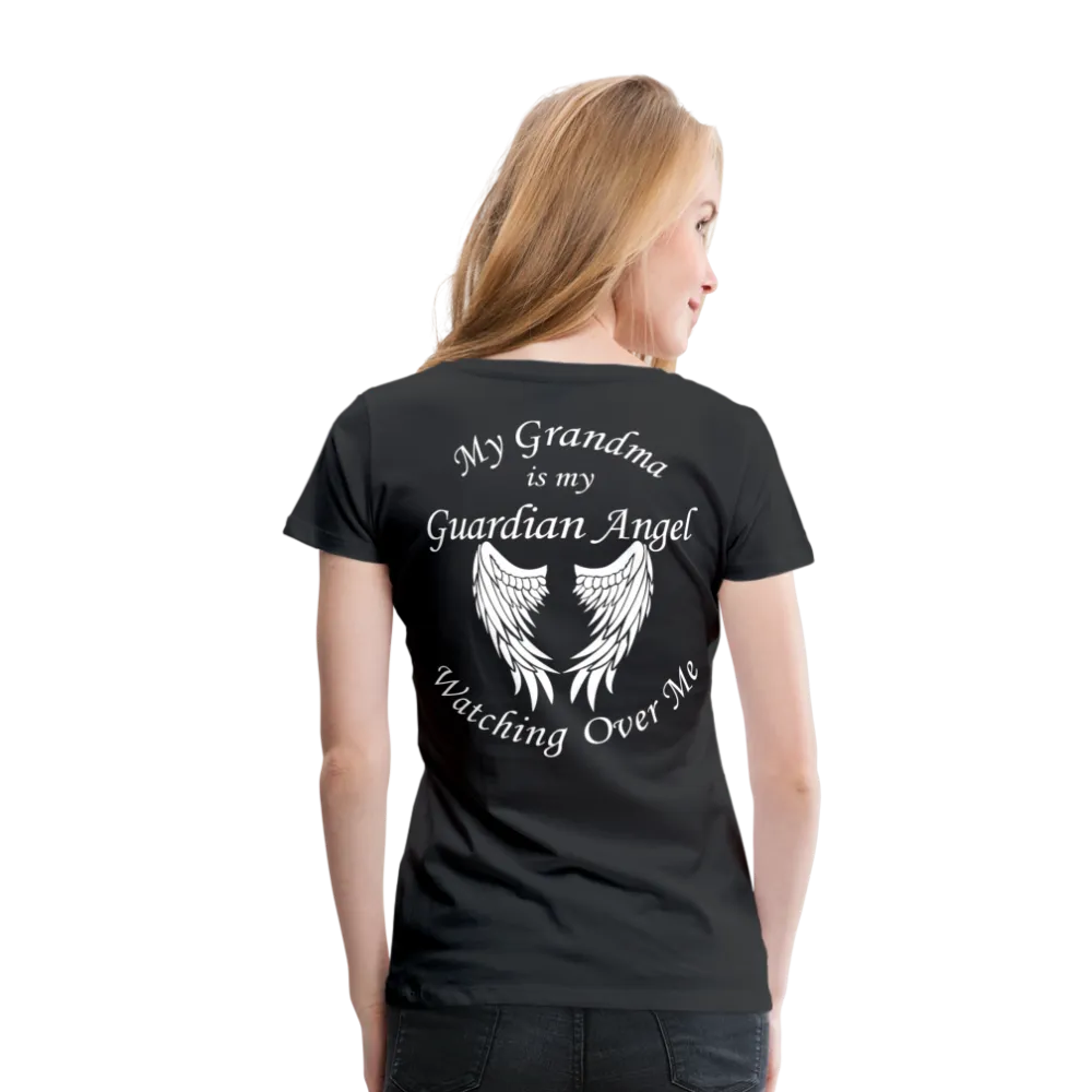 Grandma Guardian Angel Women’s Premium T-Shirt (CK3572)