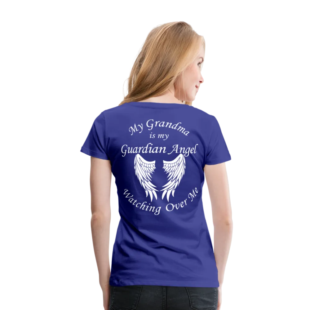 Grandma Guardian Angel Women’s Premium T-Shirt (CK3572)