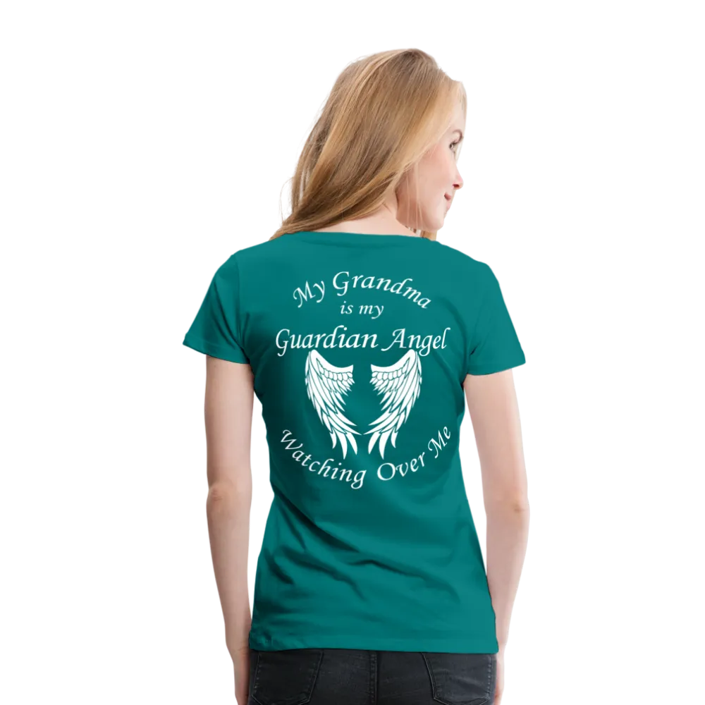 Grandma Guardian Angel Women’s Premium T-Shirt (CK3572)