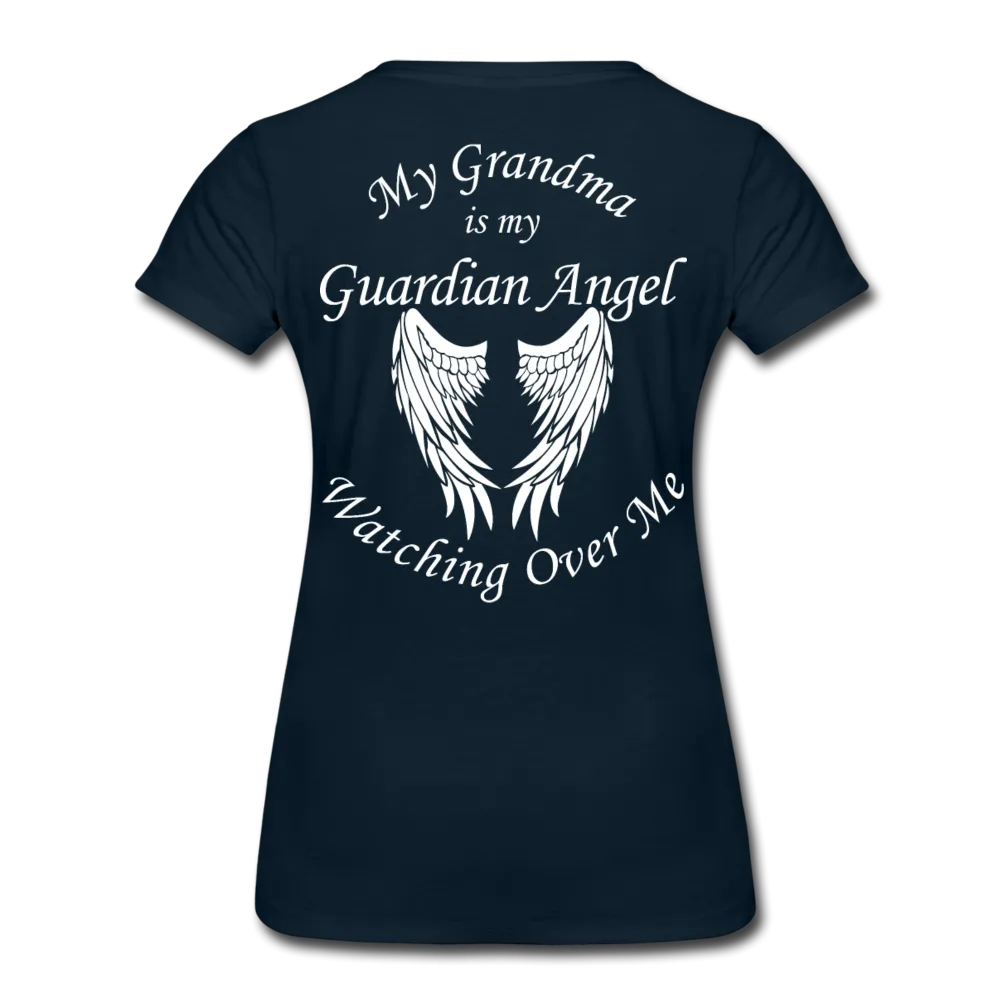 Grandma Guardian Angel Women’s Premium T-Shirt (CK3572)