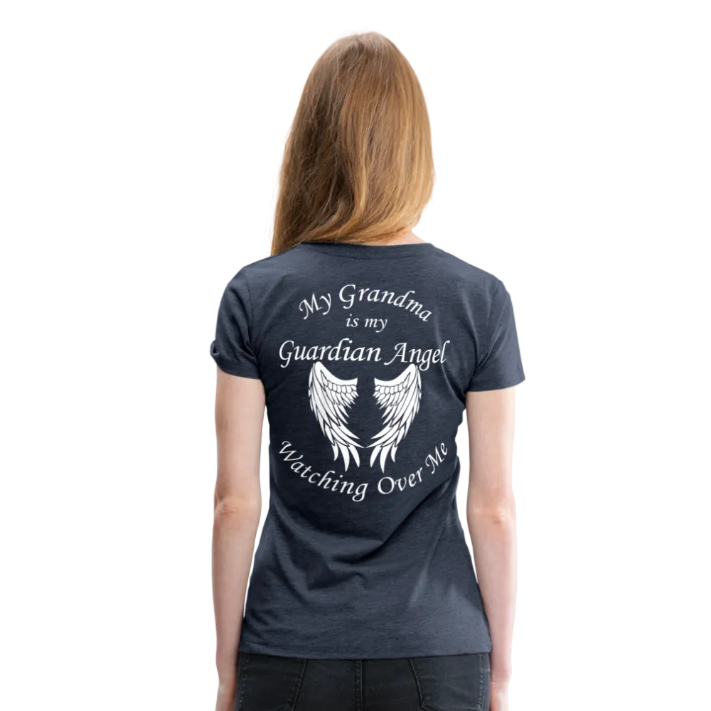 Grandma Guardian Angel Women’s Premium T-Shirt (CK3572)