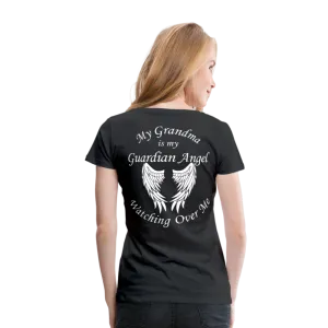 Grandma Guardian Angel Women’s Premium T-Shirt (CK3572)