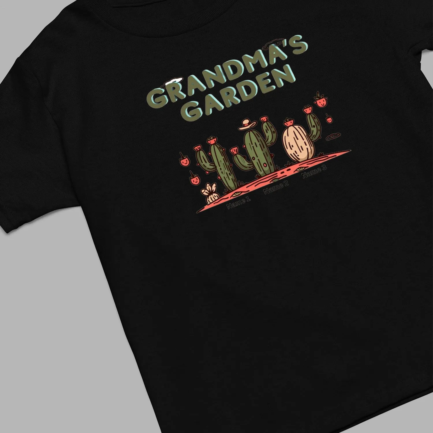 Grandma's Garden T-Shirt, Caztus Garden Shirt, Grandma Hoodie, Grandma Shirt, Mother's Day Gift For Grandma, Happy Mother's Day