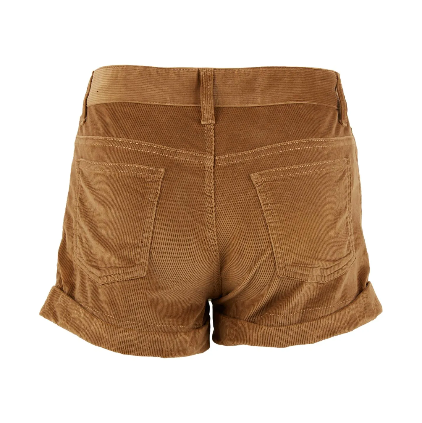 Gucci Brown Corduroy Logo Shorts