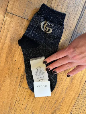 Gucci Cashmere Ankle Socks in Black
