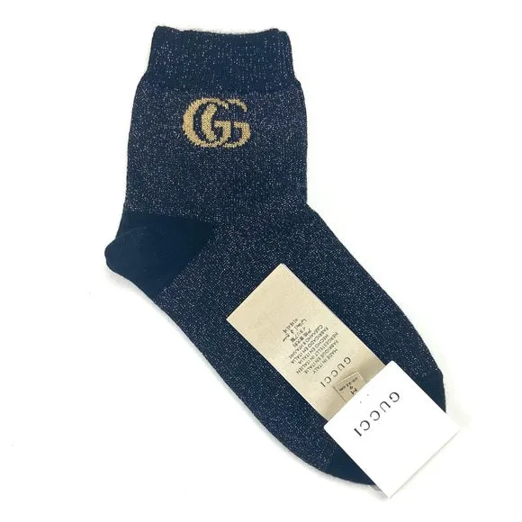 Gucci Cashmere Ankle Socks in Black