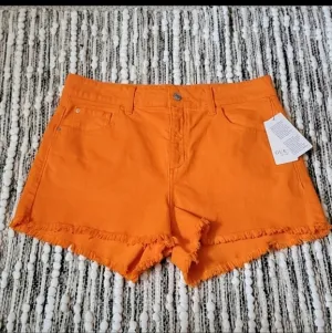 Guess Orange Vintage Mom Short Size 29