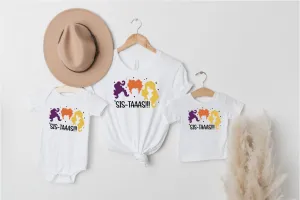 Halloween Hocus Pocus Sistas T-shirts
