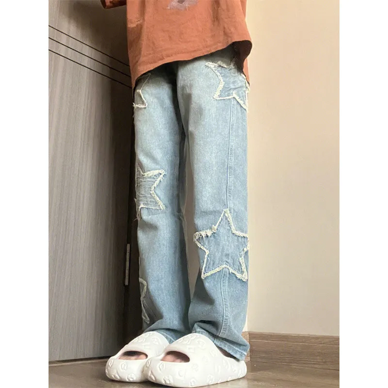 Harajuku Pentagram Jeans  KF9942