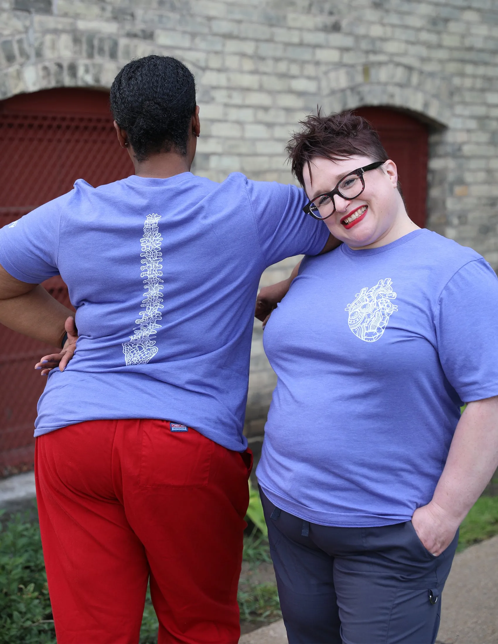 Heart & Spine Unisex T. Shirt