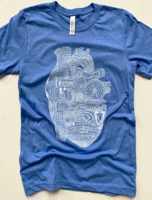 Heart of Chicago Unisex T.Shirt