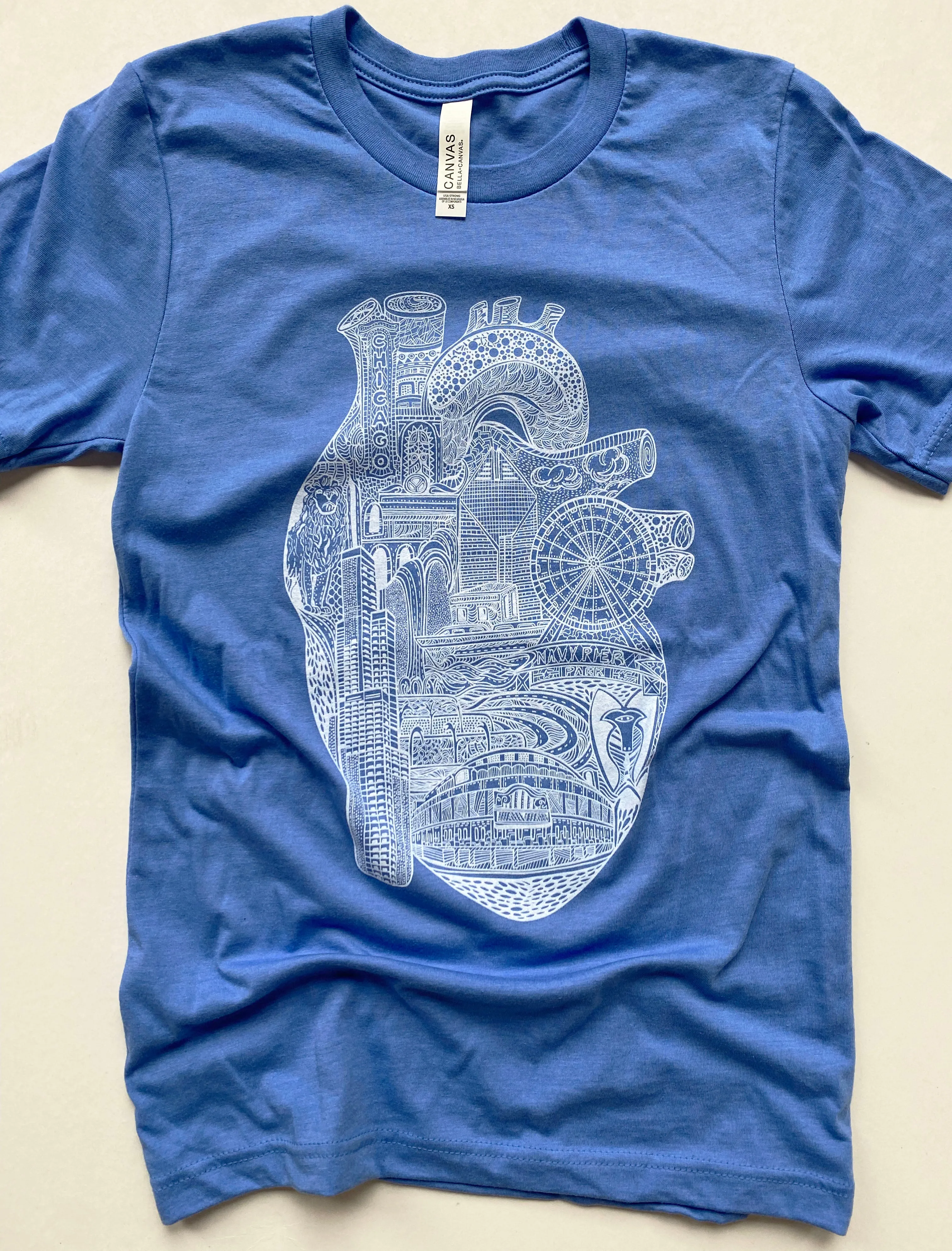 Heart of Chicago Unisex T.Shirt