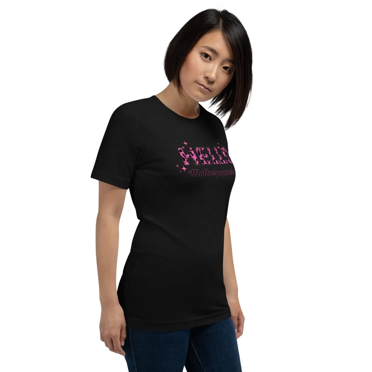 Hello Motherpuppers Dog Mom T-Shirt