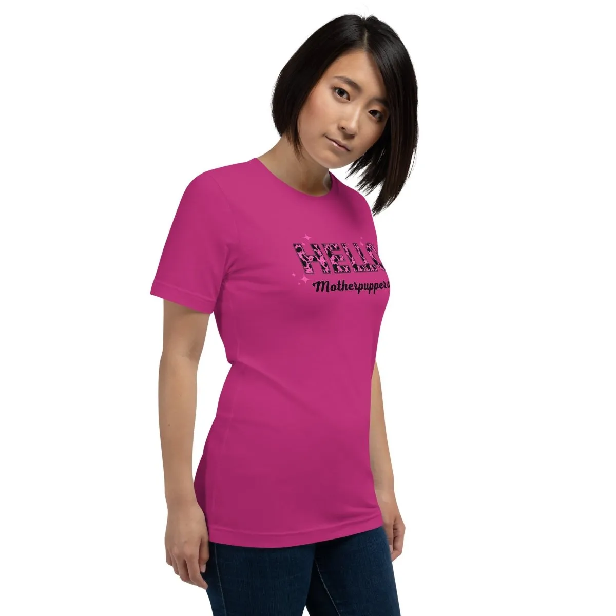 Hello Motherpuppers Dog Mom T-Shirt