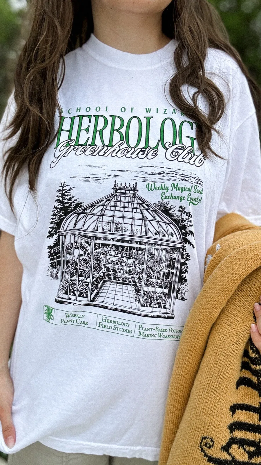 Herbology Green House Club Garment Dyed Tee