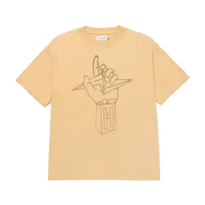 Honor The Gift Lightning Hand T-Shirt 'Yellow'