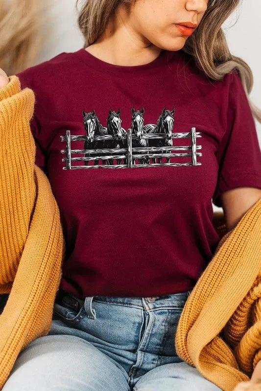 Horse Western Graphic Tee