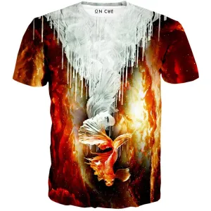 Icey Koi Fish T-Shirt