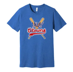 Indianapolis Clowns Distressed Logo Shirt - Defunct Baseball Team - Celebrate Indy Heritage and History - Hyper Than Hype