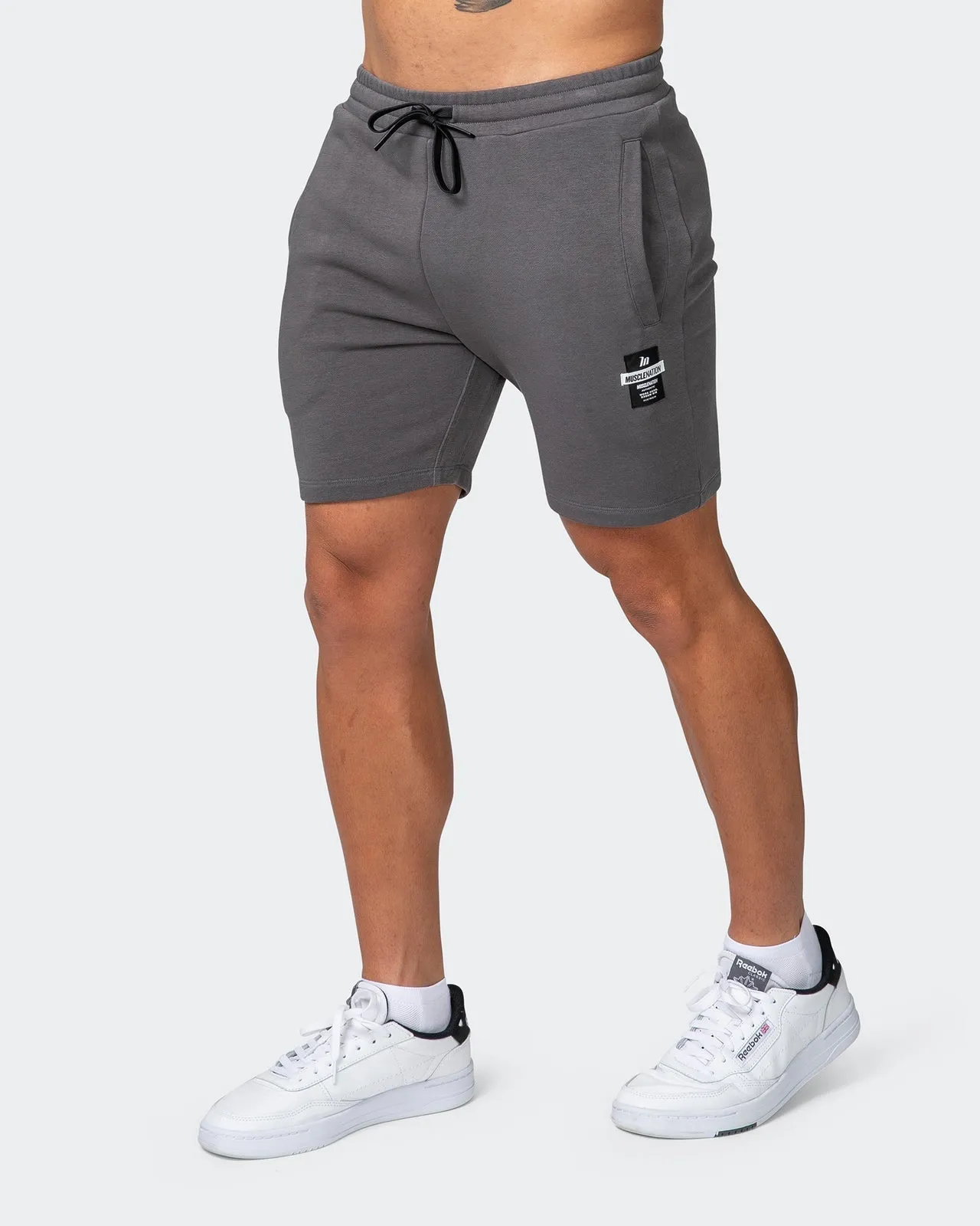 Infinite Vintage Shorts - Washed Charcoal